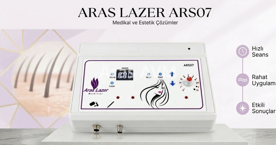 ARS07 Profesyonel İğneli Epilasyon Cihazı - Lazer Cihazı