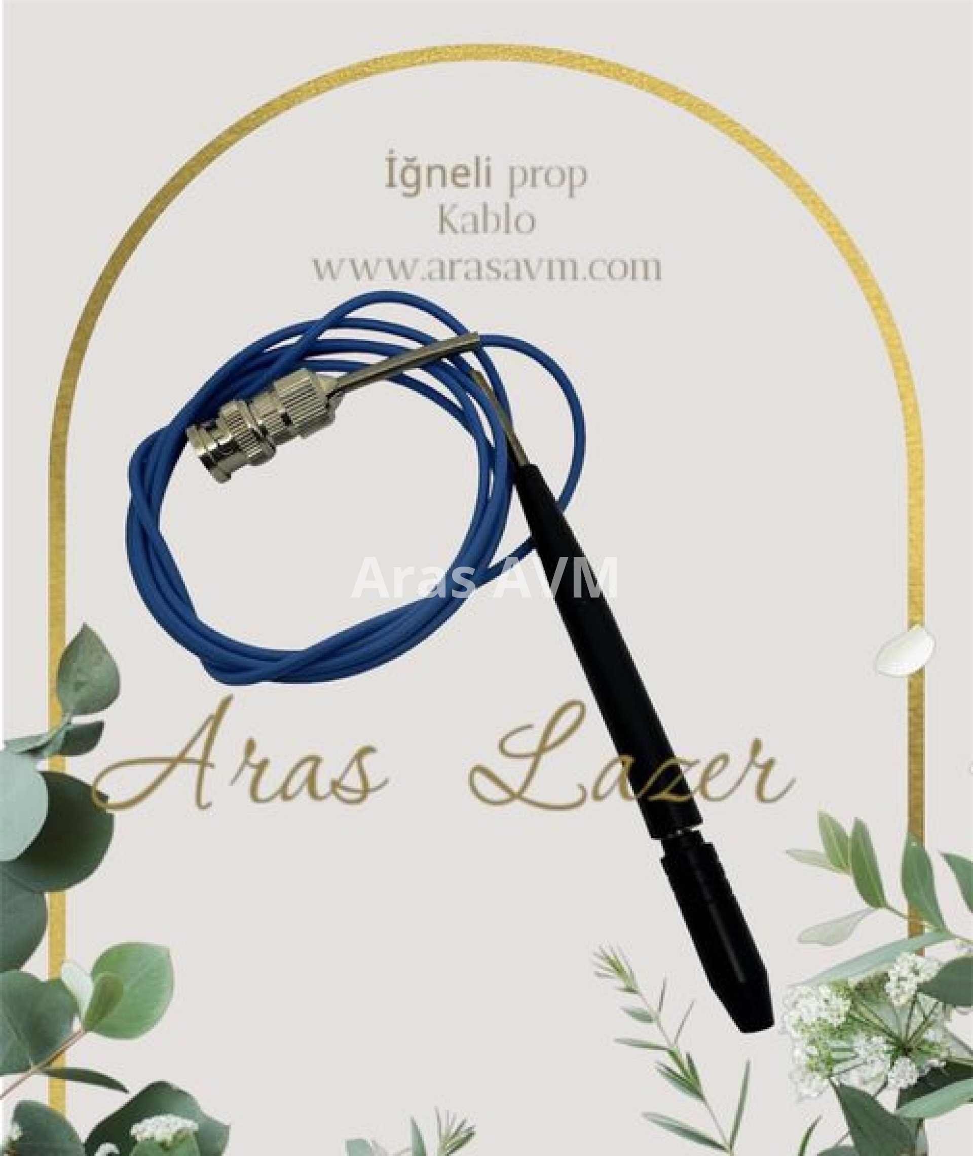 Profesyonel İğneli Epilasyon Prob Kablosu (Kolu) - Lazer Cihazı