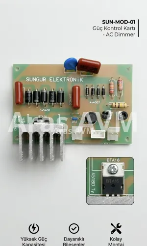 G5 Masaj Cihazı Güç Kontrol Kartı Sungur Elektronik SUN-MOD-01 - Lazer Cihazı