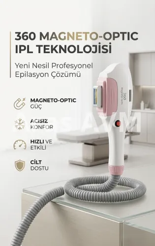 360 Magneto-Optic IPL Epilasyon Başlığı  - Lazer Cihazı