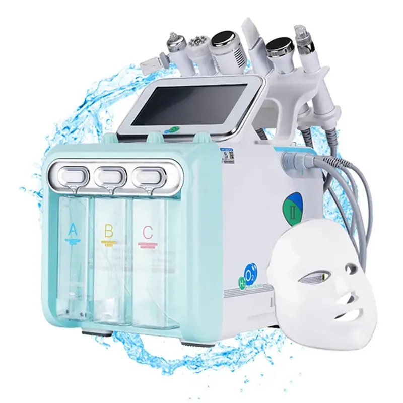 Hydrofacial cilt bakım cihazı led maskeli - Lazer Cihazı